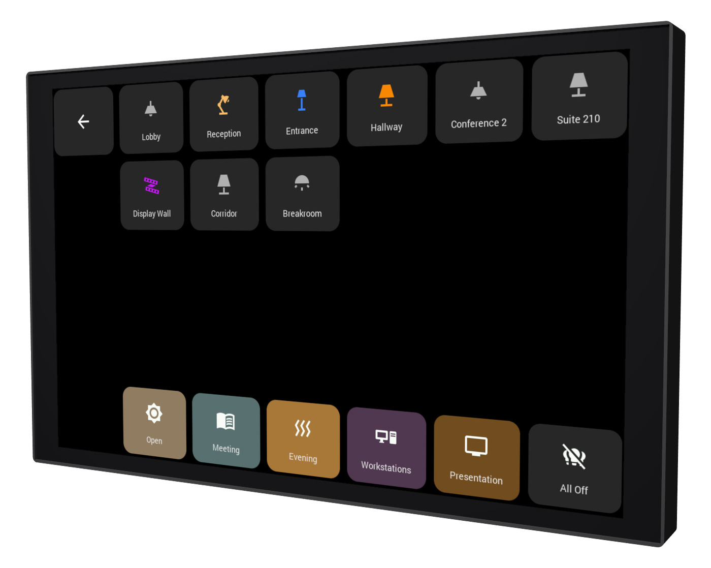 Wizodd 10.1 inch in-wall touch panel